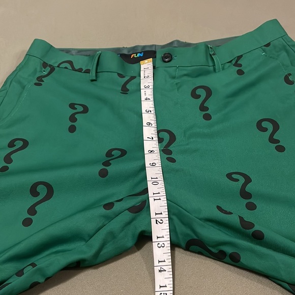 BATMAN FUN FUN  Super Cute  Green color Mens Pants size 34” - Picture 16 of 16